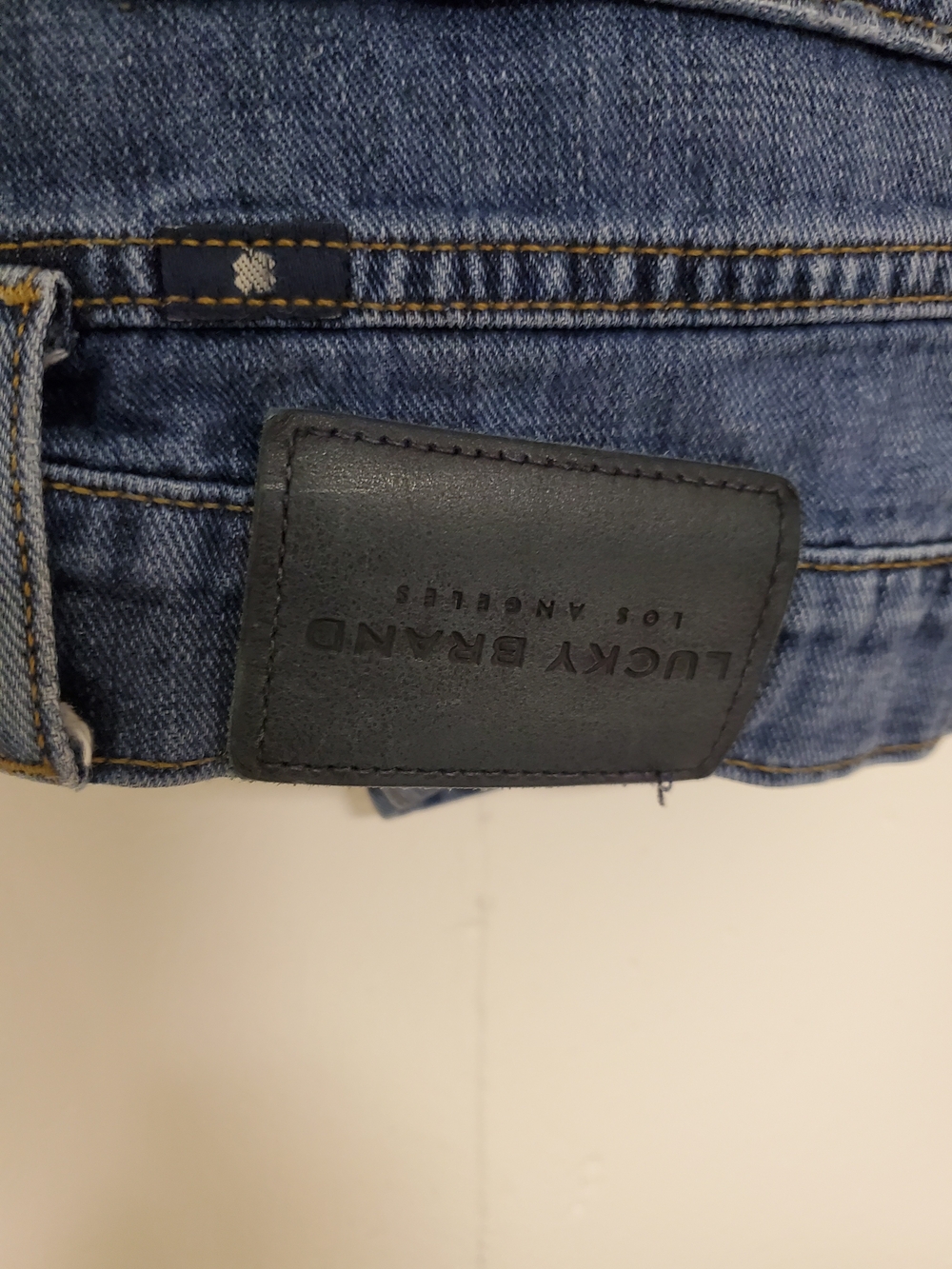 Lucky Brand Womens 8/29 Blue Slim Straight Jeans